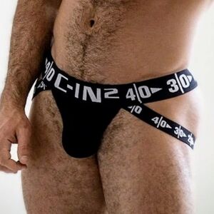C-IN2 Men's H+A+R+D Jockstrap Underwear NEW Size Medium